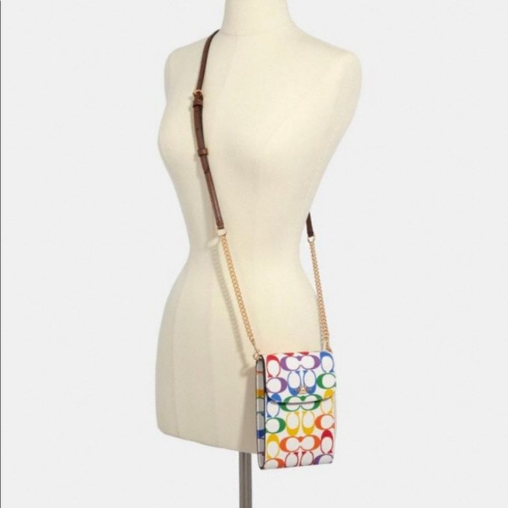 Coach Rainbow Crossbody Purse